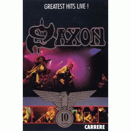 Saxon : Greatest Hits Live! (VHS)